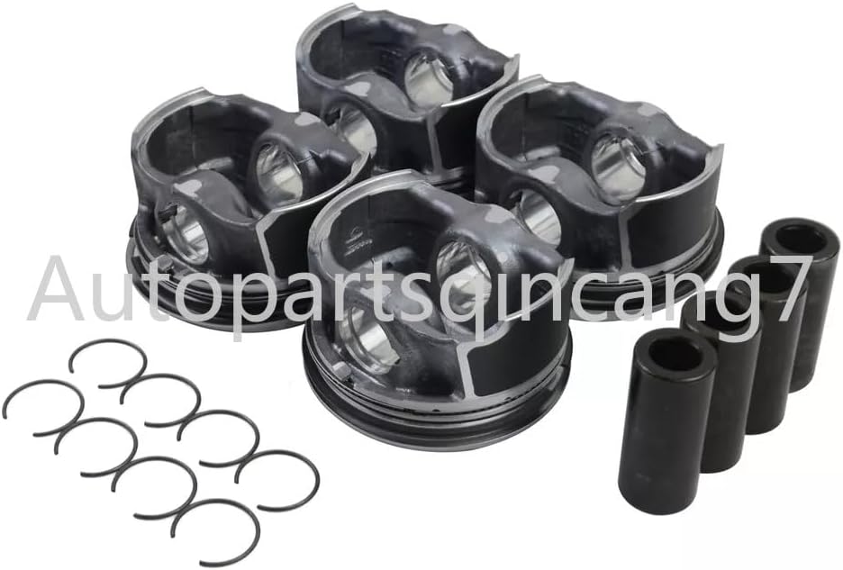 ya 4 8.24 baidi 4x Piston &Ring Set STD ¦µ23mm 2.0T Fit for VW for Golf GTI for Audi A4 A5 Q5 06H107065DM