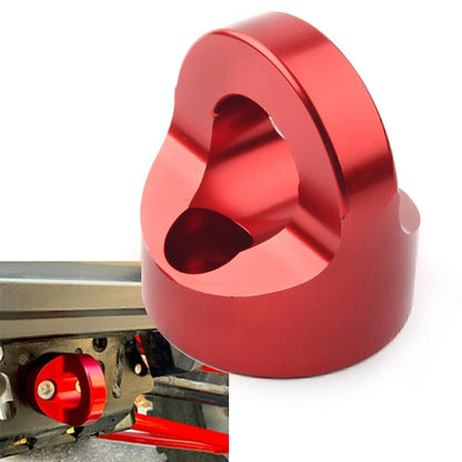 ya 9 10.24 for Polaris General RS1 RZR XP 1000 / Turbo CNC Red Front Tow Hook Tie Anch