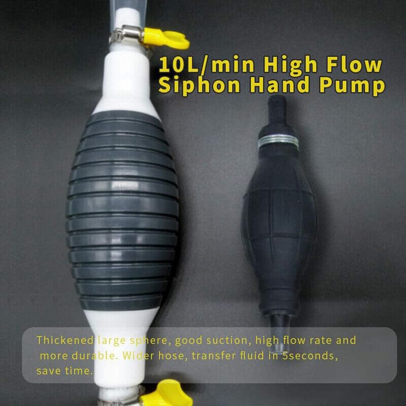 ya 4 8.8 High Flow Siphon for Man ual Pump Automotive Fuel Transfer Pump Suitable for Gasoline and Diesel