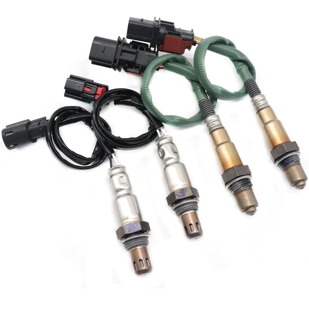 ya 4 8.8 4PCS Upstream&Downstream Oxygen Sensor for Ford for Mustang 2015-2017