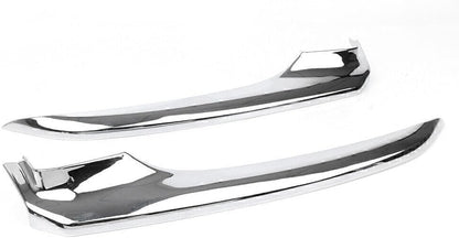 ya 9 10.24 2x Chrome Front Bumper Trim Anti-collision Fit for Toyota for Camry 2018 Sp