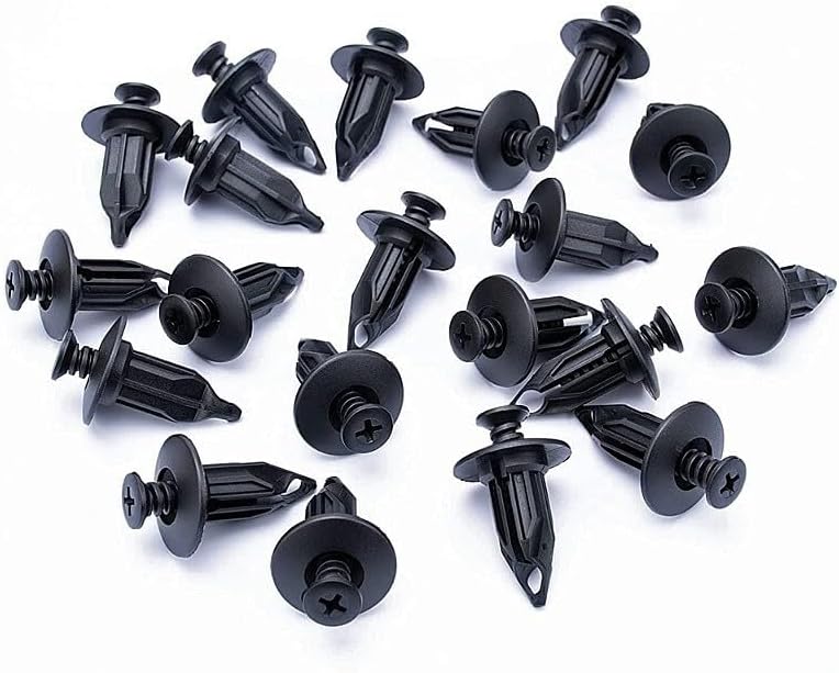 ya 9 10.24 50pcs 12mm Hole Push-Type Clip for Jeep for Wrangler Front Bumper Cover Retainer
