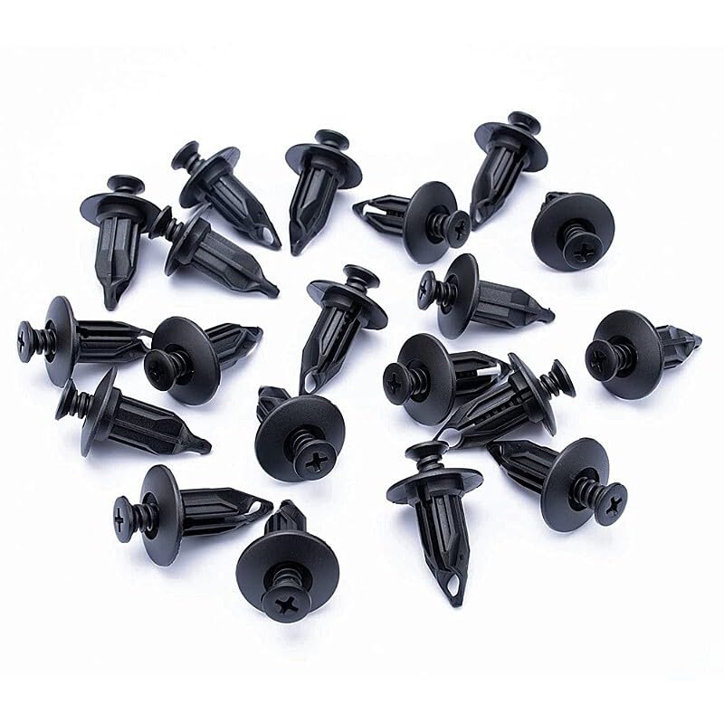 ya 5 8.10 50pcs 12mm Hole Push-Type Clip for Jeep for Wrangler Front Bumper Cover Retainer