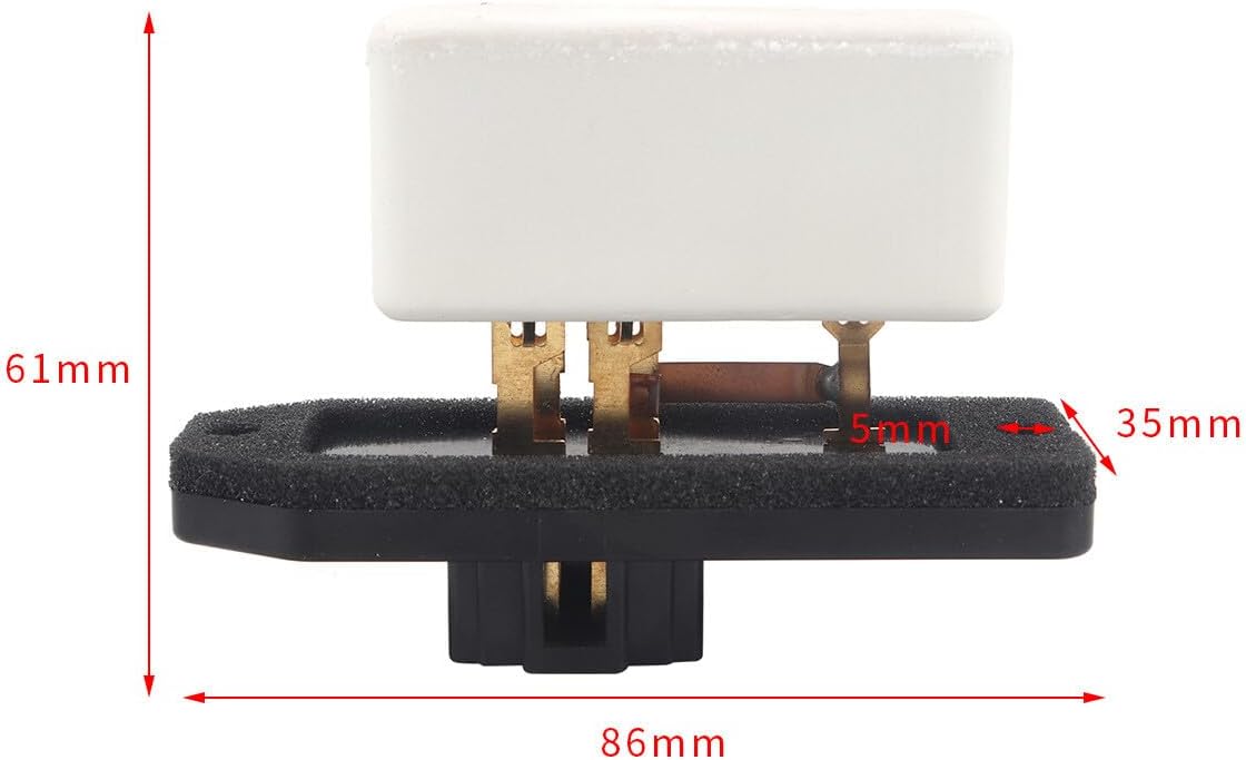 ya 11 9.14 baidiSuitable for 1994-2009 for Dodge for Ram 1500 2500 3500 heater AC HVAC blower motor fan resistor