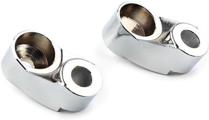 ya 2 8.15 Chrome Short Front Turn Signal Mounts 39mm 49mm Forks fit for Harley Sportster FXR