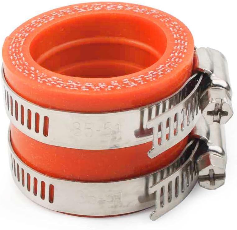 ya 13 9.15 baidi For OKO PWK KEIHIN 28mm/30mm Carburetor Rubber Adapter Intake for MAN ifold Red