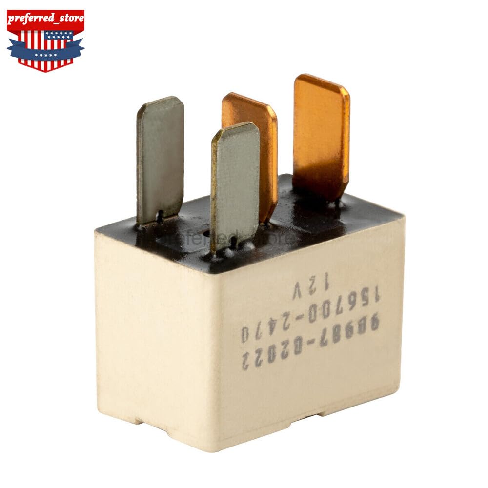 ya 4 8.8 Relay 4-Pins Fit for Lexus Sc430 2002-2007 for Toyota C-HR 2018 20192020 90987-02027