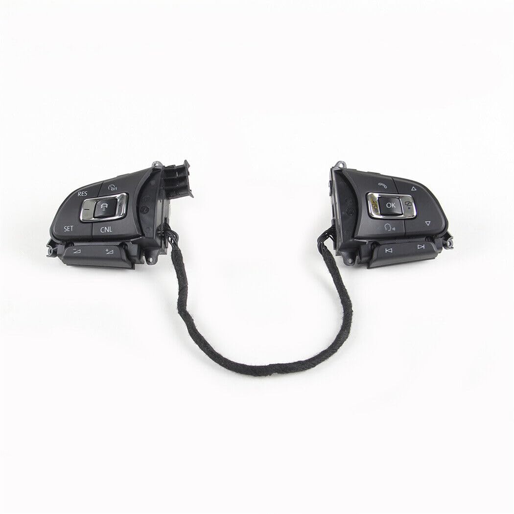 ya 5 8.24 baidi Steering Wheel Multi-Function Button Fit for VW for Golf for Jetta for Passat 5TD959442A