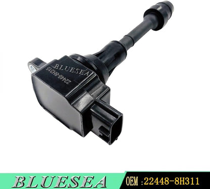 ya 4 8.14 1pcs Ignition Coil 22448-8J115 for Nissan Altima Frontier Maxima Pathfinder