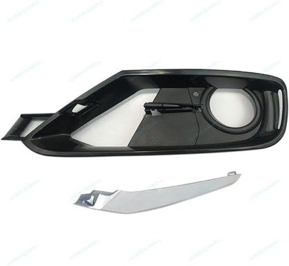 ya 4 8.10 4pcs Front Bumper Fog Driving Light Grille Trim Fit for BMW 3 F30 F35 2013-2015