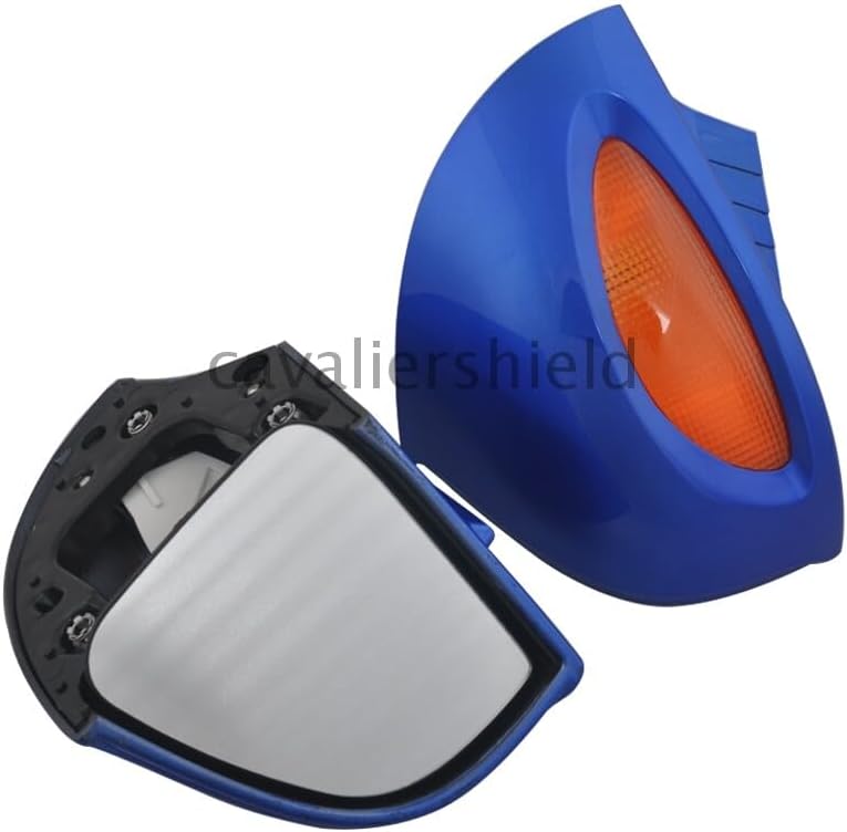 ya 23 10.7 baidi Blue Rearview Mirrors Amber Turn Signal Lens for BMW R1100 RT R1100 RTP R1150 RT