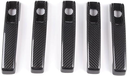 ya 10 9.16 baidi Real Carbon Fiber Outer Handle Protector Decoration for Mercedes-Benz G Class 2004-2018-