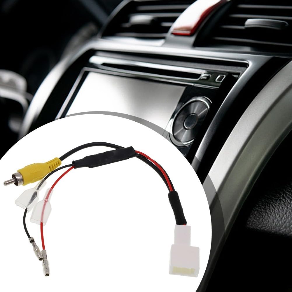 ya 23 10.7 baidi 4 Pin Car Reverse Camera Retention Wiring Harness Cable Adapter for for Toyota New