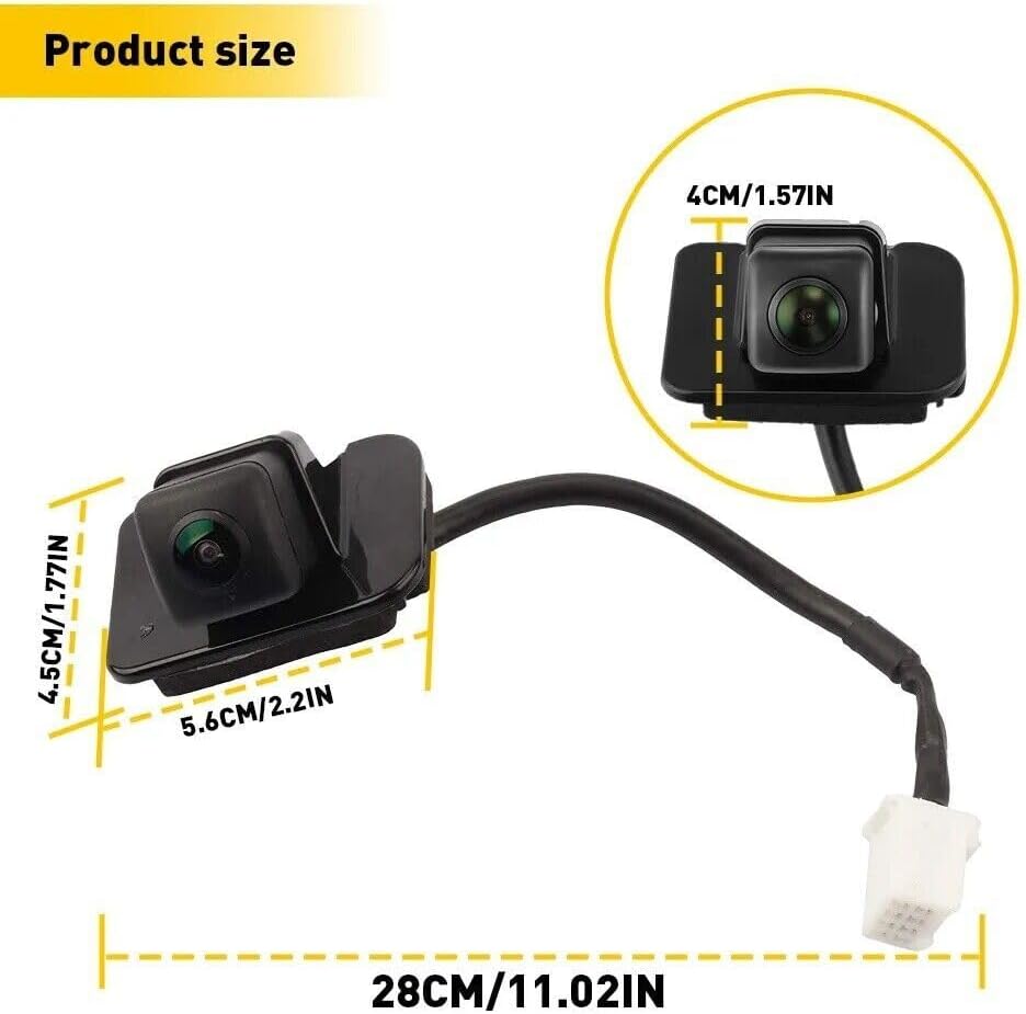 ya 2 8.15 39530-T2A-A31 Rear View Backup Parking Camera for 14-18 for Honda for Accord 2.4 3.5