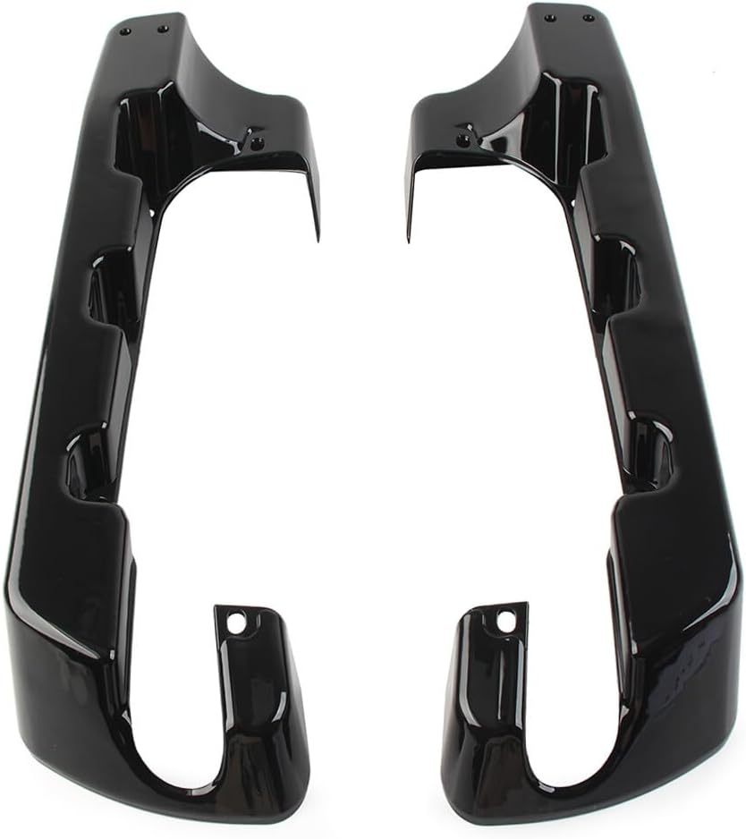 ya 11 9.14 baidi4 Hard Stretched Saddlebag Extension Fit for Harley Touring Road King 14-22 15