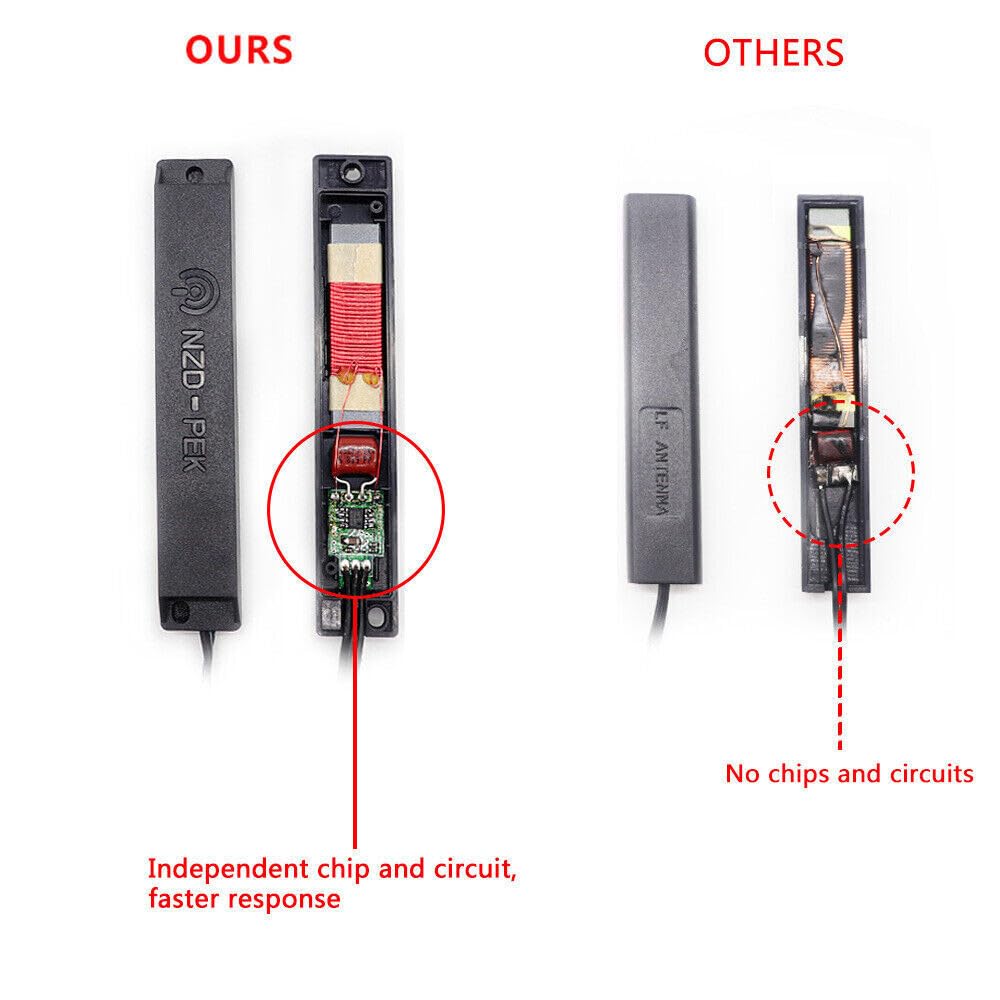 ya 4 8.8 Car SUV Keyless Entry Engine Start Alarm System Push Button Remote Starter Stop