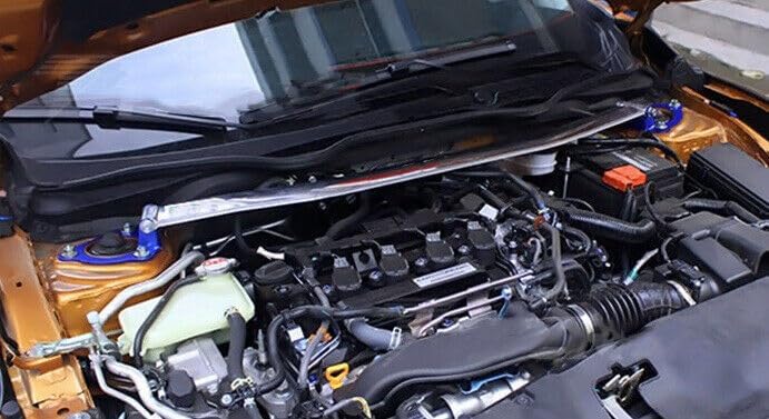 ya 10 9.16 baidi Front + Rear Strut Tower Bar Crossbars Trunk Shock Brace for Honda for Civic 2006-11