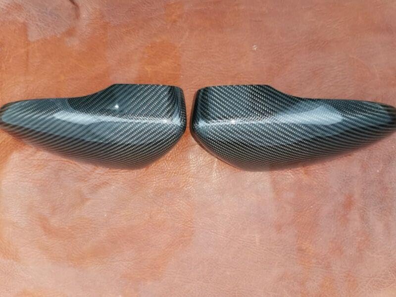 ya 11 9.14 baidiCarbon Fiber Side Mirror Covers Set for Passat 2010-2015 for VW