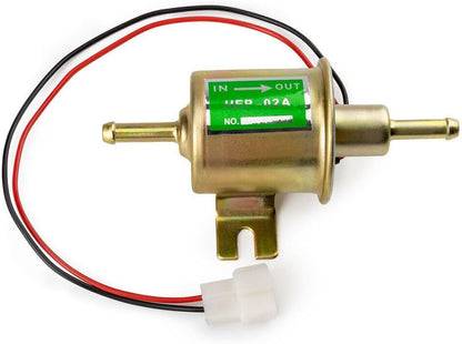 ya 5 8.10 1PC HEP-02A 12V Electric Fuel Pump Universal Inline Low Pressure Gas Diesel New