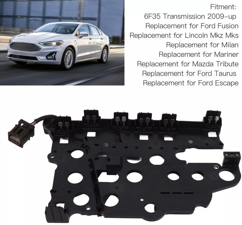 ya 10 9.16 baidi New 6F35 Transmission Valve Body Plate ABS Metal for Fusion Taurus Escape