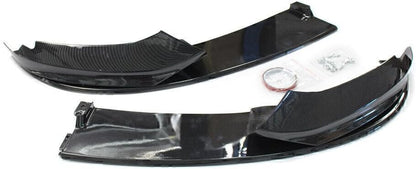 ya 2 8.15 Carbon Fiber ABS Front Bumper Lip for BMW F32 F33 F36 4 Series M Sport 2014-20