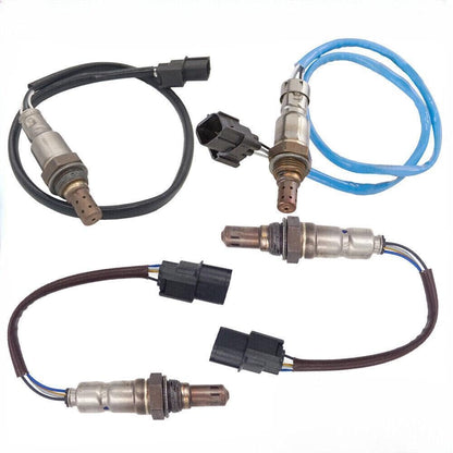 ya 6 8.14 4-Piece Set Upstream + Downstream Oxygen Sensor for Honda Pilot 2012-15 Ridgeline 2012-14: