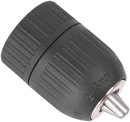 ya 4 8.24 baidi 2-13mm HSS Keyless Impact Drill Bit Chuck Hand Tool + SDS Adaptor Lock