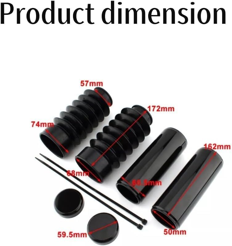 ya 28 10.13 zhengce Gaitors Boot Fork Cover kit for Harley Street Bob 2018-2022