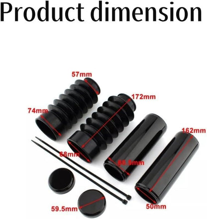 ya 28 10.13 zhengce Gaitors Boot Fork Cover kit for Harley Street Bob 2018-2022