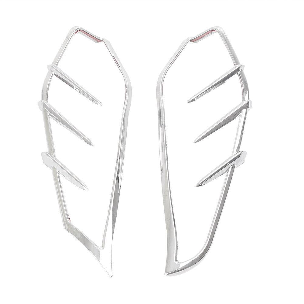 ya 9 10.24 2X Mid-F for Ram e Deflectors Trim Fit Harley Touring 2009-2016 Chrome