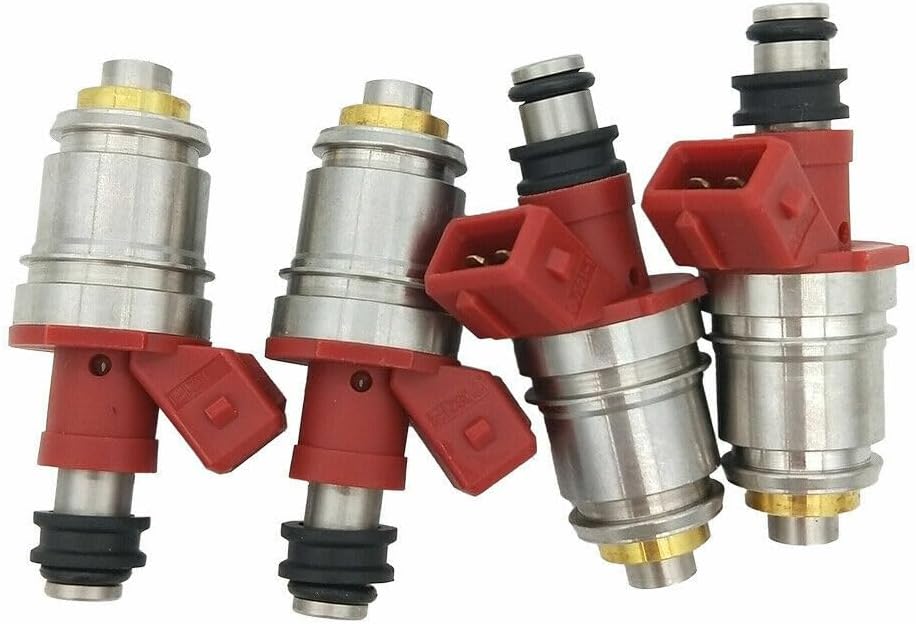 ya 10 9.16 baidi JS21-1 Fuel Injector 4X for Nissan D21 Pickup 2.4L 1990-1994 1660086G10