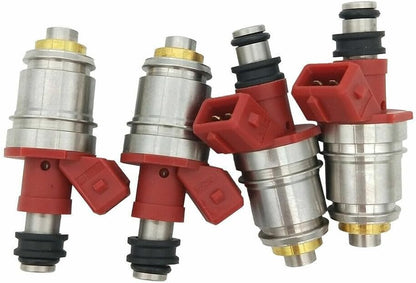 ya 10 9.16 baidi JS21-1 Fuel Injector 4X for Nissan D21 Pickup 2.4L 1990-1994 1660086G10
