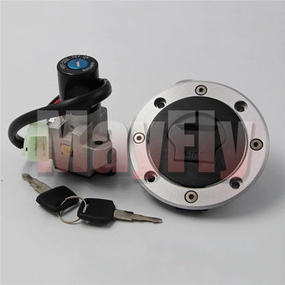 ya 6 8.24 baidi Fit For GSXR1300 1997-2007 Hayabusa Ignition Switch Lock Gas Cap Cover Key Set
