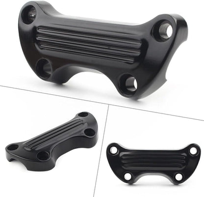 ya 13 9.15 baidi 1-inch handlebar Riser Top Clip Black for Harley Sportster Softail Dyna CNC-