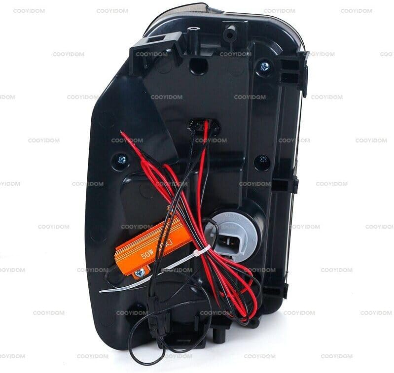 ya 2 8.15 1 pair of smoked LED DRL fog lights turn signal suitable for Toyota Prius 30 series 2012-2014
