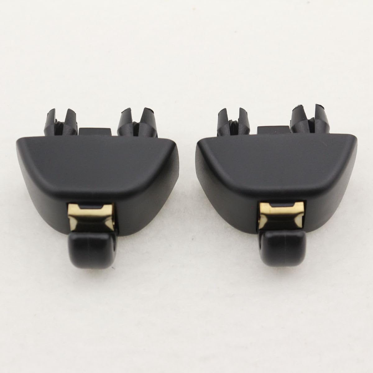 ya 11 9.14 baidi2 Pieces Sun Visor Support Clips for 2012-2015 for VW for Passat Black 6R0-857-561-Y20-