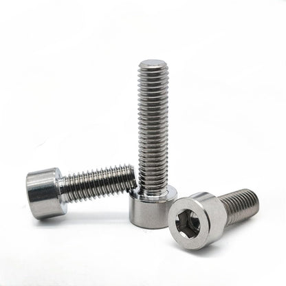 ya 16 10.20 baidi GR5 Titanium Allen Hex Socket Bolts Cap Head Screws M2 M2.5 M3 M4 M5 M6 M8-1