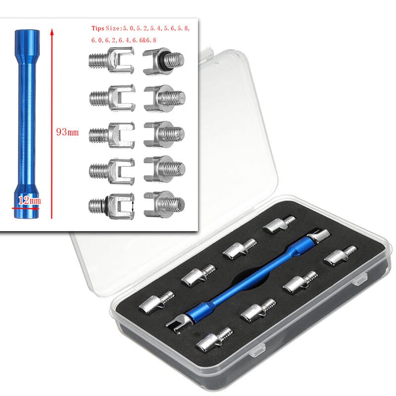 ya 6 8.24 baidi Spoke Wrench Tool Kit Set Motorcycle Dirt Bike Spokes for Motocross Dual Sport