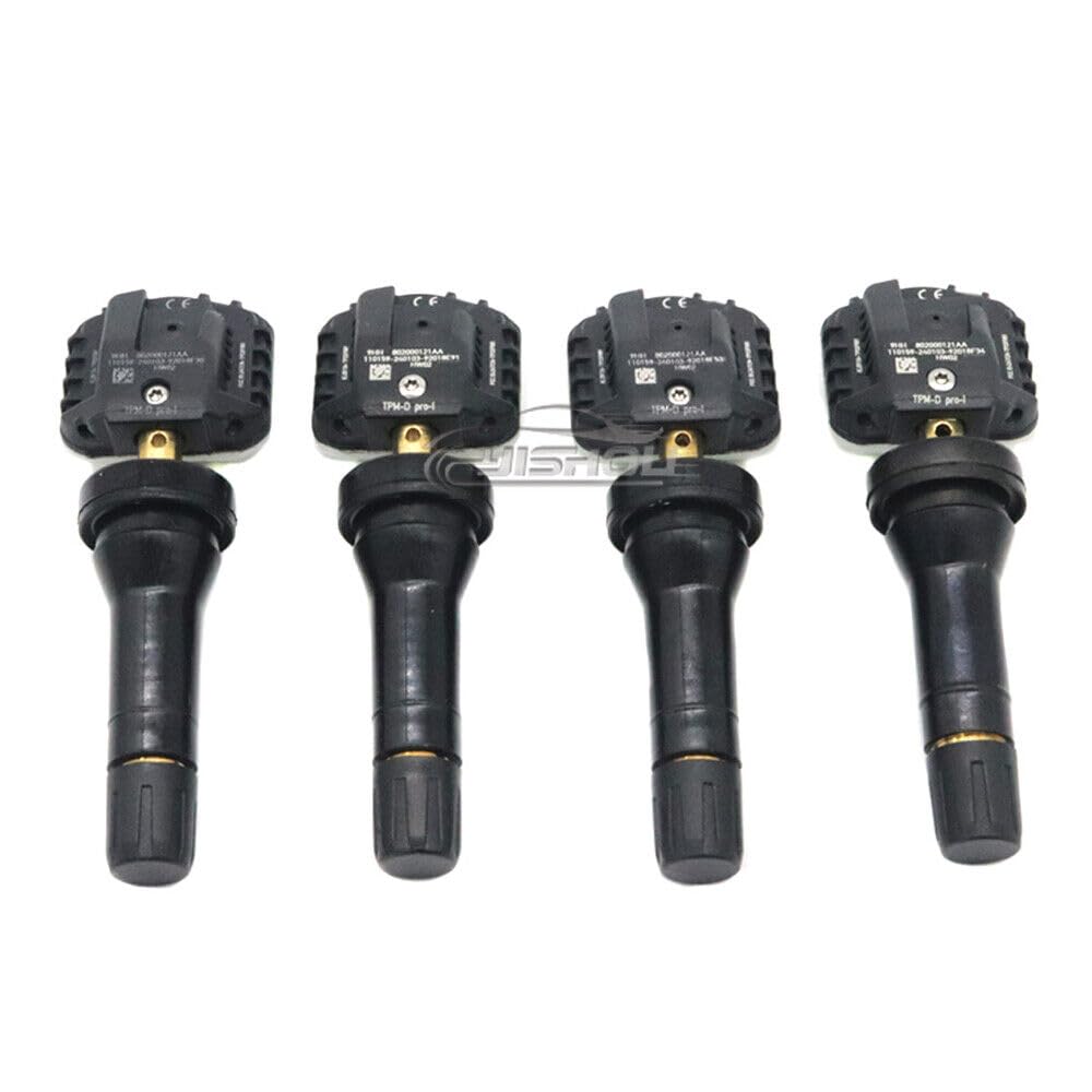 ya 3 8.24 baidi 4 Pack 802000121AA Suitable for Chery Tiggo 3 3X 5X 7 7 Plus TPMS Tire Pressure Sensor 
