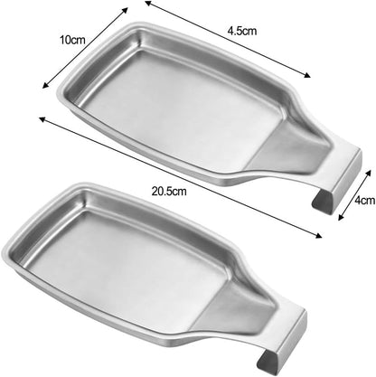 ya 14 9.20 baidi For Kitchen Spoon Holder Stainless Steel Spoon Rest with Design-1