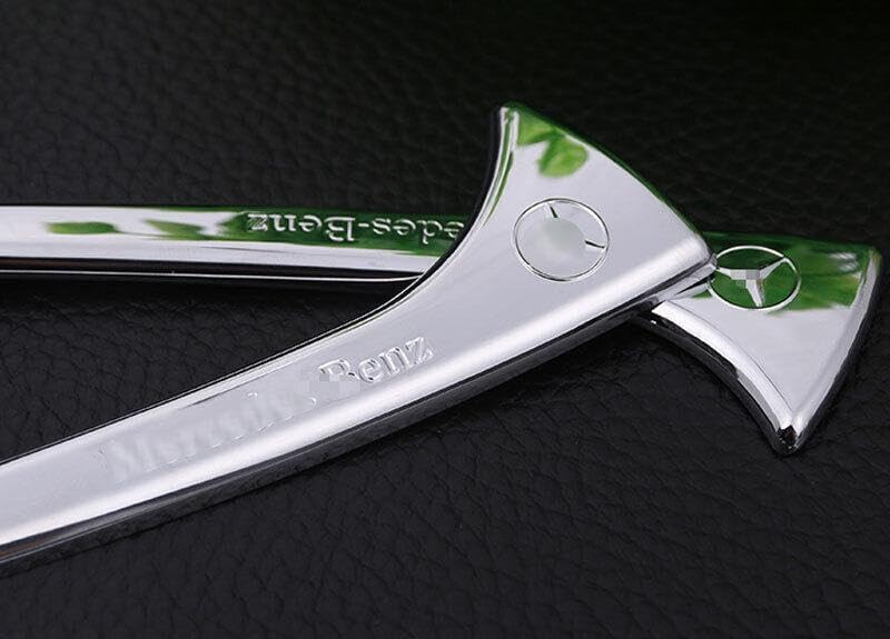 ya 2 8.15 for Mercedes-Benz E-Class 2009-2015 ABS Glossy Chrome Door Handle Cover Trim 8 pcs 