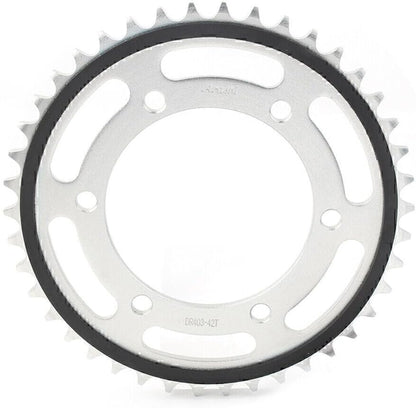 ya 5 8.24 baidi Fit for Kawasaki Z250 2015 16/ Z300 13-17 Motor Engine Chain Drive Rear Sprocket 42T
