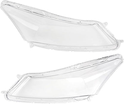 ya 4 8.10 Left&Right Headlamp Headlight Lens Cover Clear Lenses for 2008-2012 for Honda for Accord