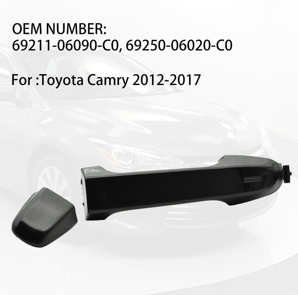 ya 10 9.16 baidi 2 for Toyota for Camry 2012-2017 Rear Left and Right Exterior Door Handles -