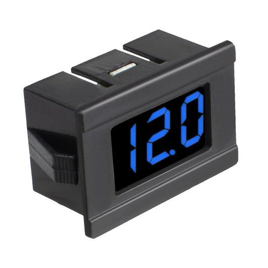 ya 16 10.20 baidi 5X DC 0~100V 3 Wire 0.36 Blue LED Digital Voltmeter Voltage Meter Gauge Tester