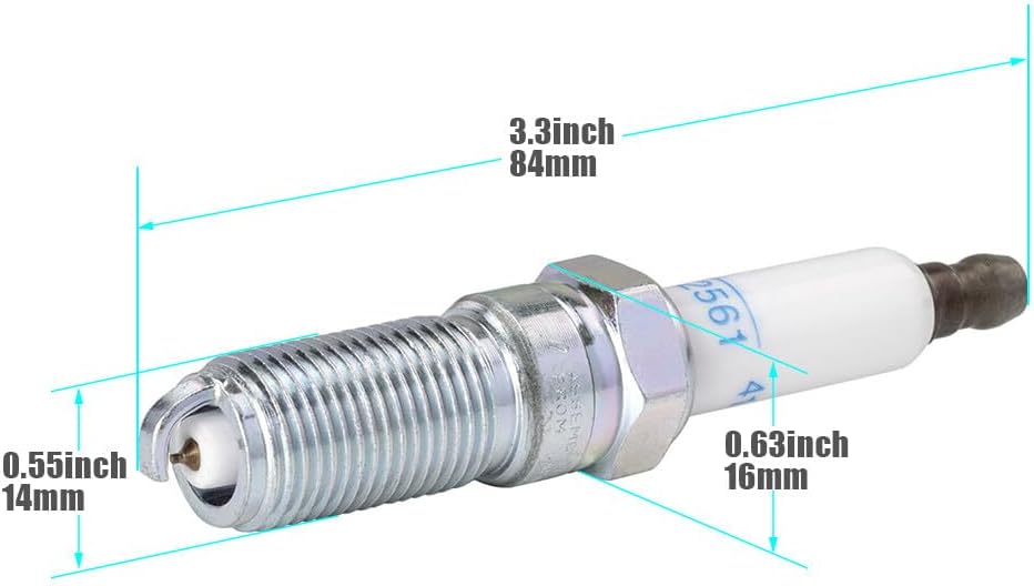 ya 5 8.24 baidi 6PCS Iridium Spark Plugs 41-109 12622561 for Buick for Cadillac for Chevrolet for GMC 41109