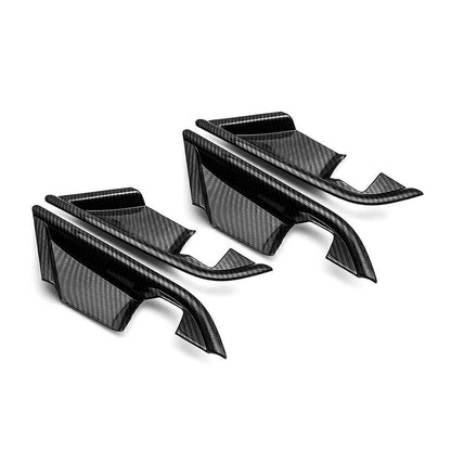 ya 6 8.14 4X Carbon Fiber Inner Side Door Handle Bowl Trim Cover Fit for Toyota for Camry 18 2019