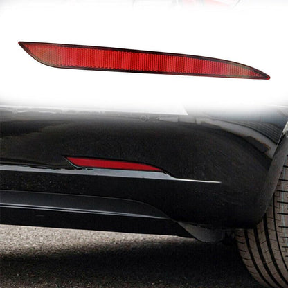 ya 4 8.10 Right rear bumper reflector tail light red lens fits for Tesla Model 3 