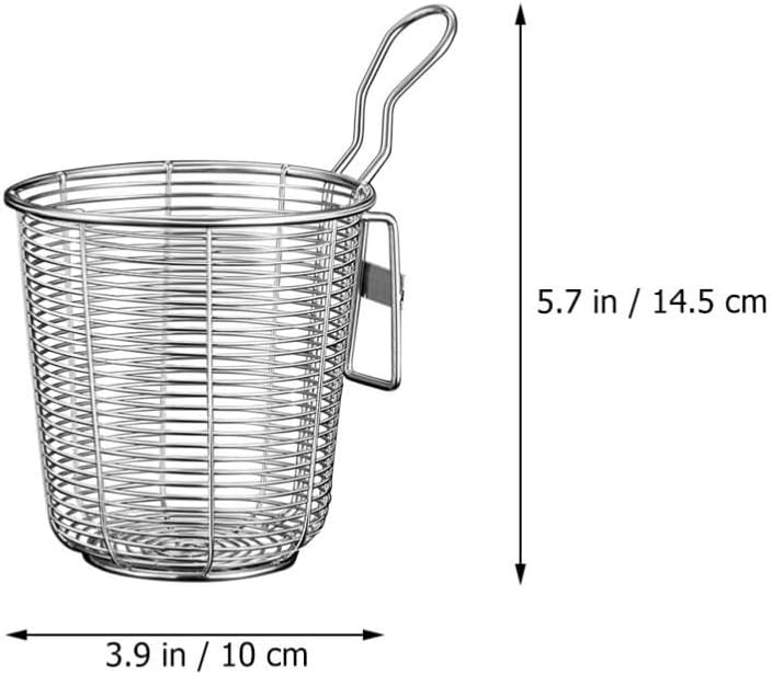 ya 14 9.20 baidi 2 Pieces Stainless Steel Colander Noodle Mesh Strainer Kitchen Food Hot Pot-1