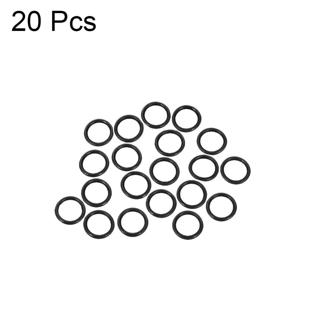 ya 13 9.15 baidi O-Rings Nitrile Rubber 5mmx7mmx1mm Seal Rings Sealing Gasket 20pc